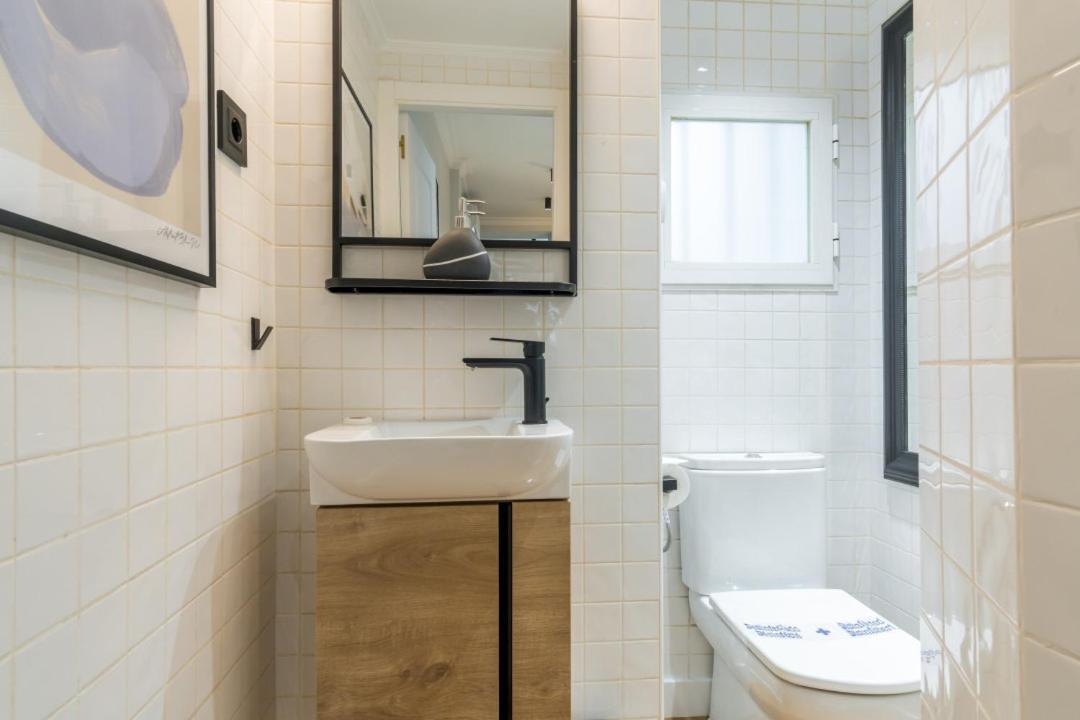 Wide And Modern -1Bd 1,5 Bth- Malasana Madrid Buitenkant foto